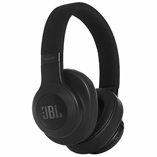 Electrónica JBL E55BT - Auriculares Bluetooth supraaurales plegables con cable y control remoto