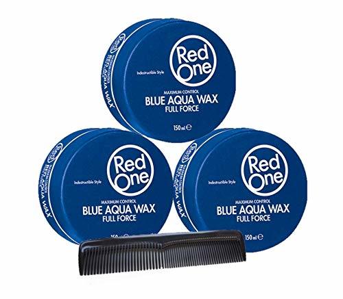 Product RedOne Maximum Control Aqua Hair Wax Blue Full Force 150 ml 3