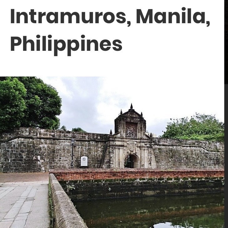 Lugar Intramuros Walls