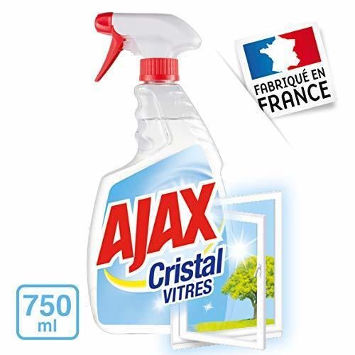 Ajax – Limpiador cristal Spray cristal 750 ml – juego de 4