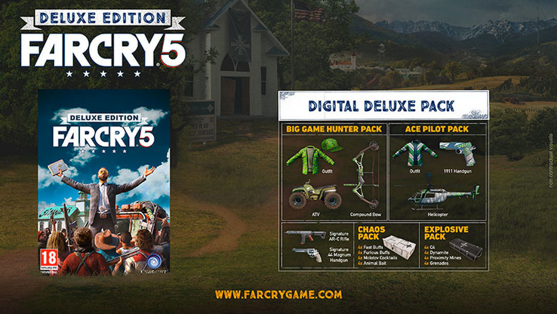 Videogames Far Cry 5 - Digital Deluxe Edition