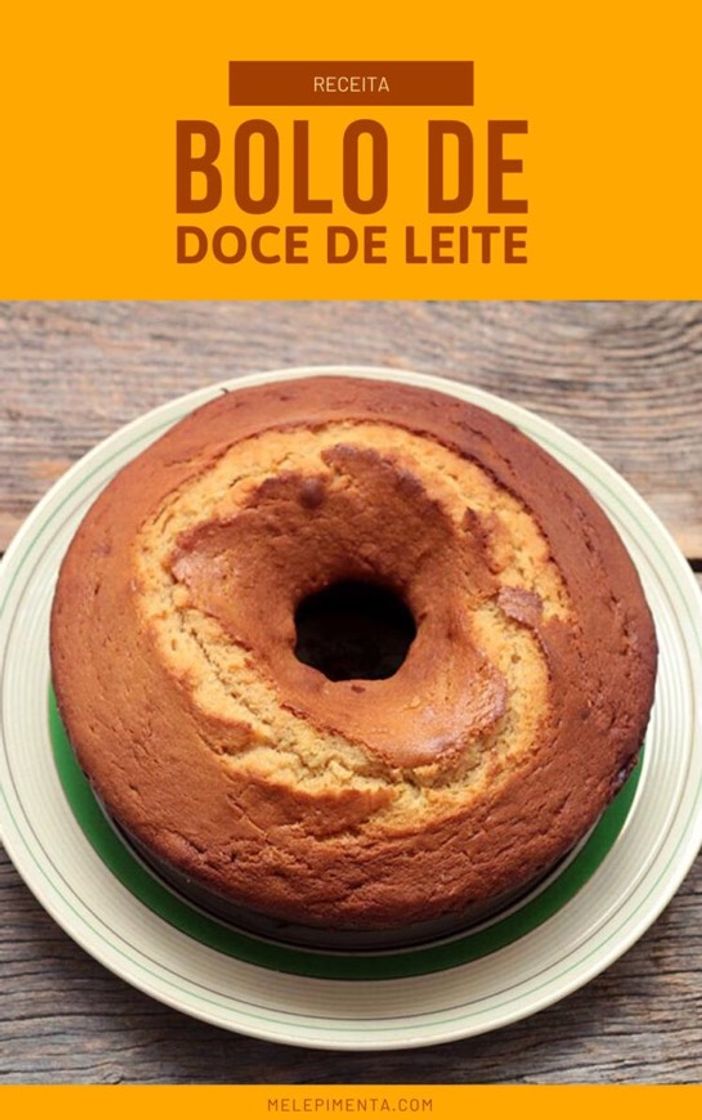 Moda Bolo de doce de leite 😋😋😋