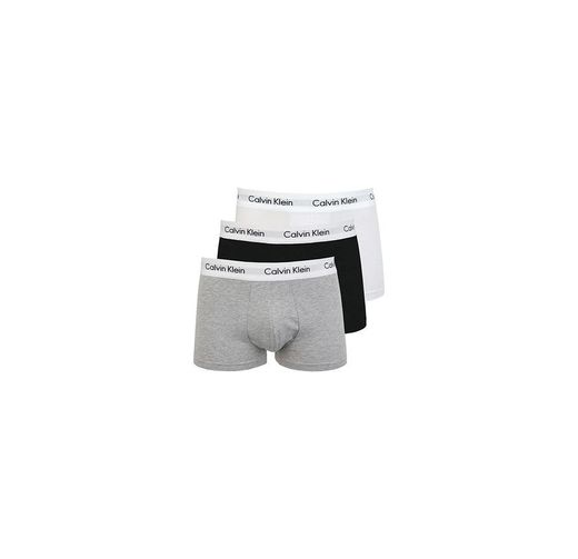 Calvin Klein 3p Low Rise Trunk Bóxer, Multicolor