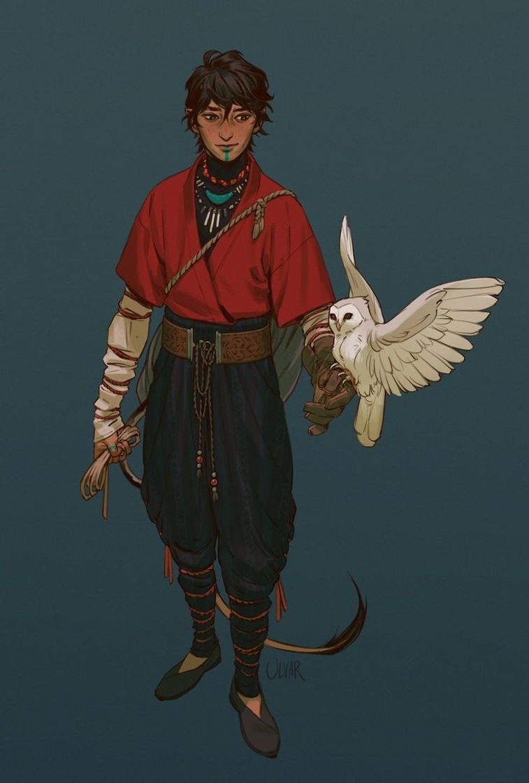 Social Arte de Personagem, inspiração para personagens de RPG e histórias.