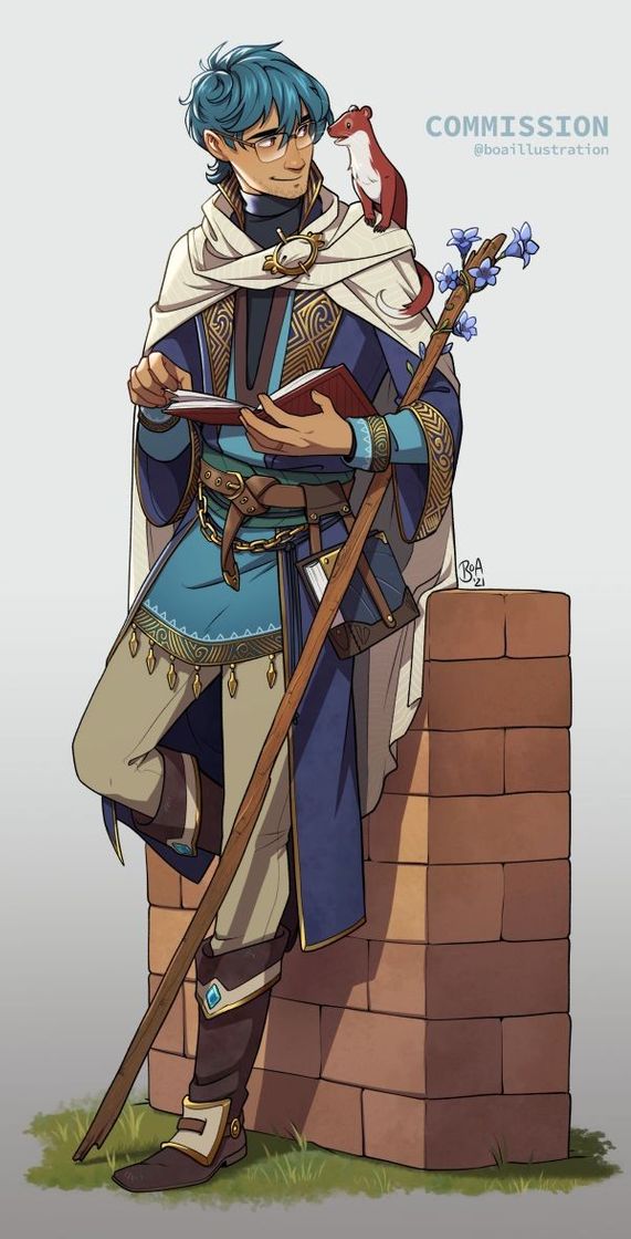 Social Arte personagem para RPG