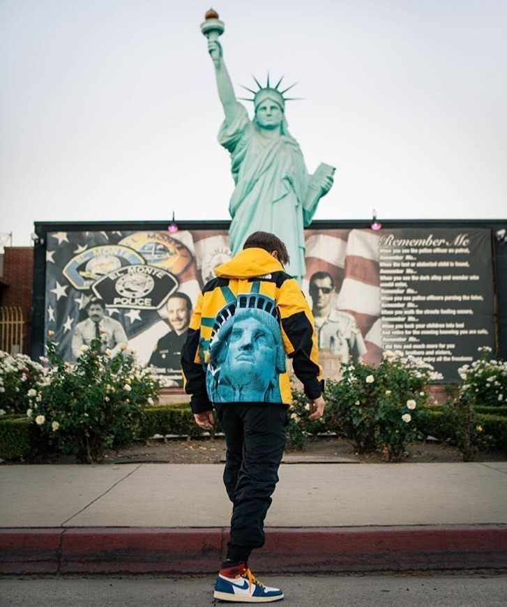 Producto SUPREME x THE NORTH FACE   STATUE OF LIBERTY