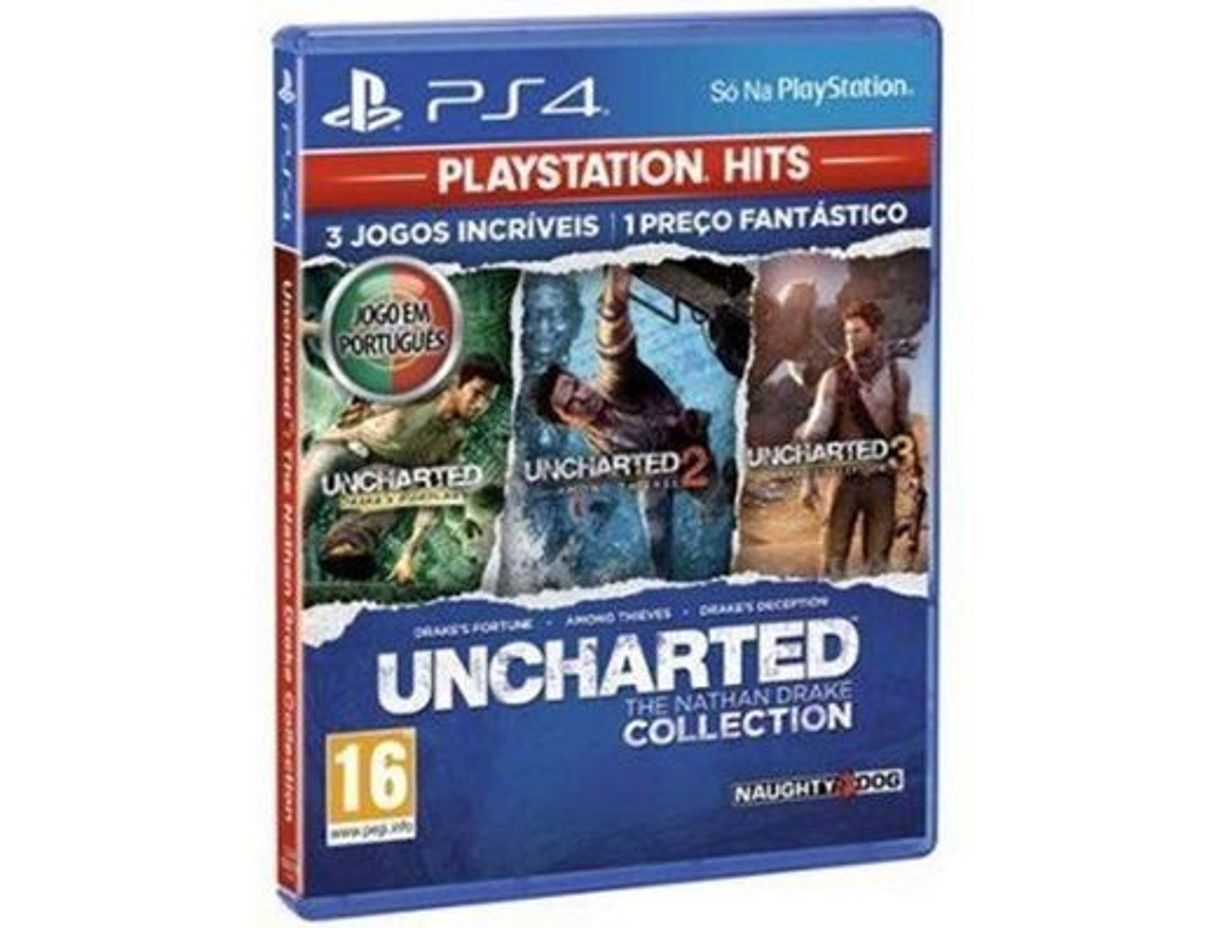 Moda Jogo PS4 Uncharted: The Nathan Drake Collection - Playstation Hits ...