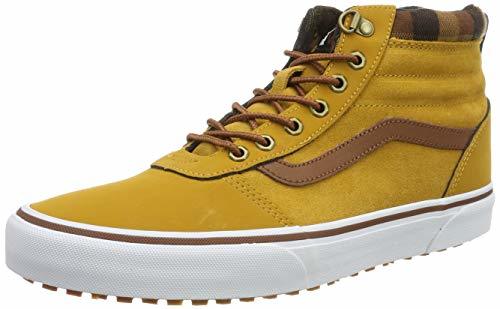 Moda Vans Ward Hi, Zapatillas Altas para Hombre, Beige