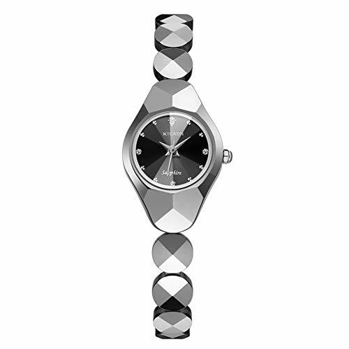 Place JINRU Reloj de Pulsera Slim Runway de Acero Inoxidable para Mujer