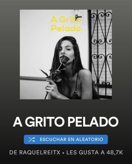 Canción A GRITO PELADO