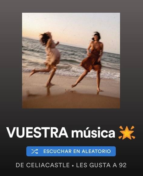 Canción VUESTRA música 🌟