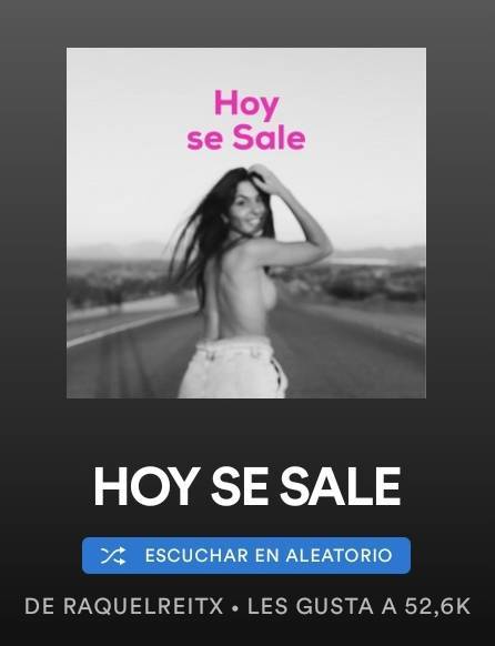 Canción HOY SE SALE