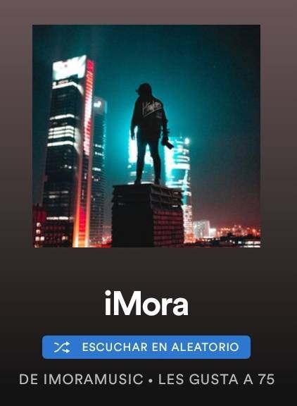 Canción iMora