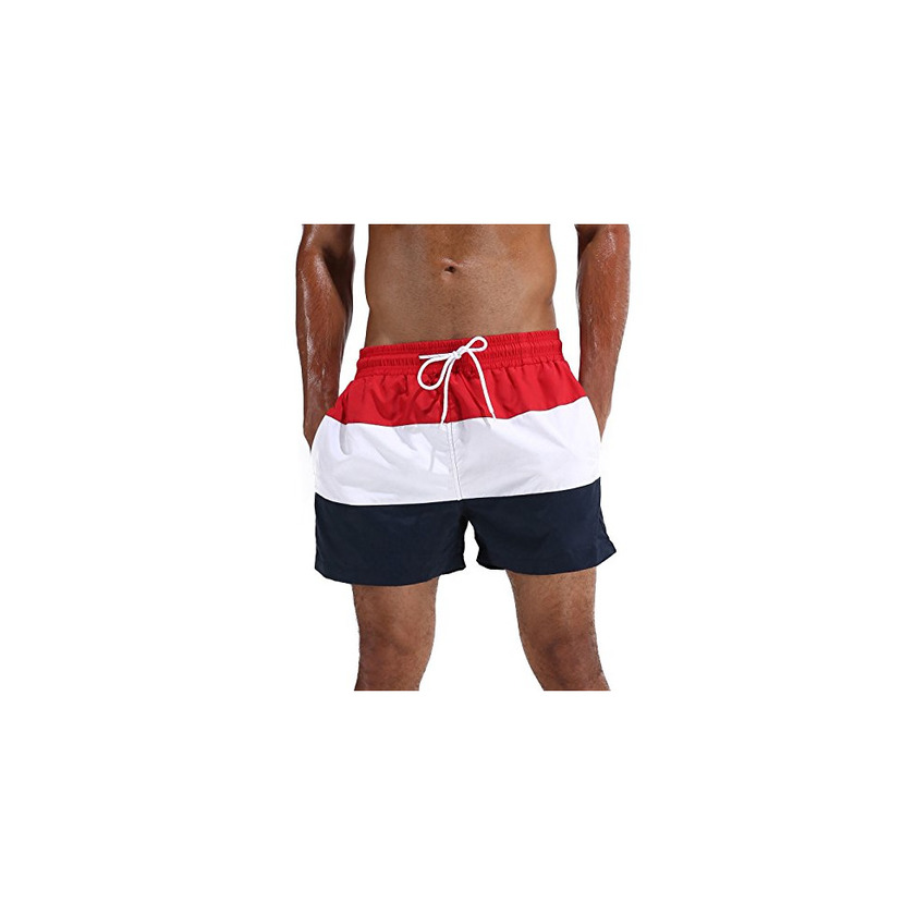 Social Arcweg Bañador Hombre Chico Playa Poliéster Pantalon Corto Hombre Deporte Secado Rápido