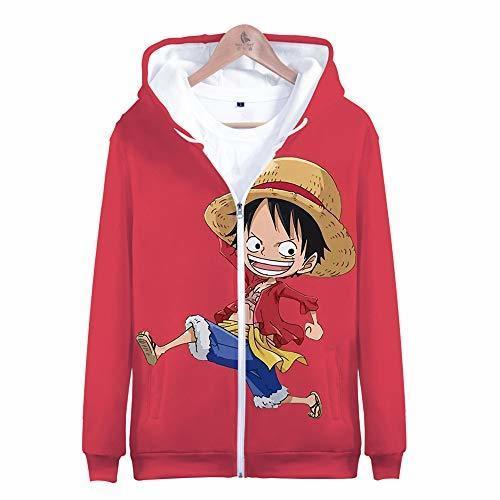 Places MULIZHE One Piece Sudadera con Capucha 3D Patrón De Impresión Colorida Sudadera