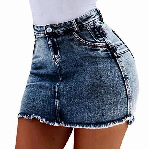 Social Faldas Cortas Mujer Falda Vaquera Sexy Push up Nuevas Mujeres Verano Pantalones