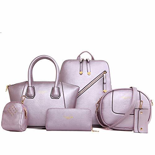 Social Mzdpp Autunno E Inverno Nuova Moda Zaino Portatile Messenger Bag Sei Pezzi
