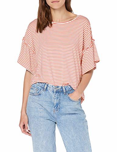 Social Vero Moda Vmava SS Top Jrs Camiseta sin Mangas, Multicolor