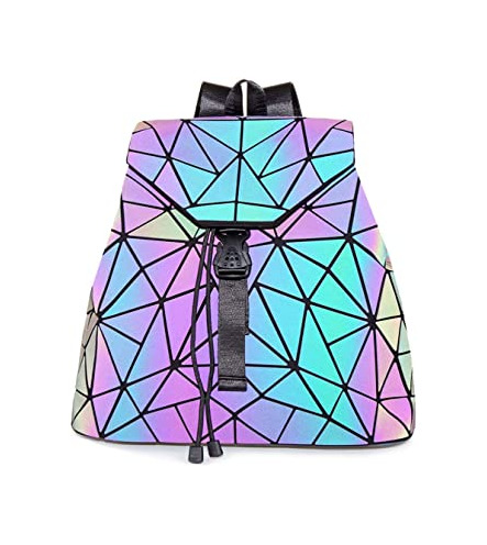 Social Hot One Shard Lattice Design Bolso geométrico PU Bolsos y Bolsos de