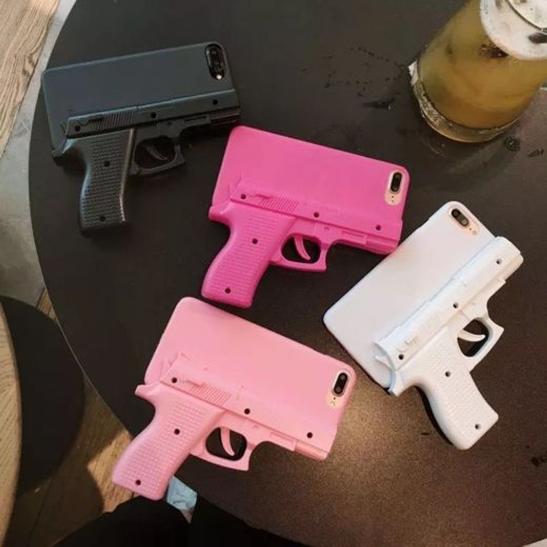 Social Funda móvil pistola 🔫 