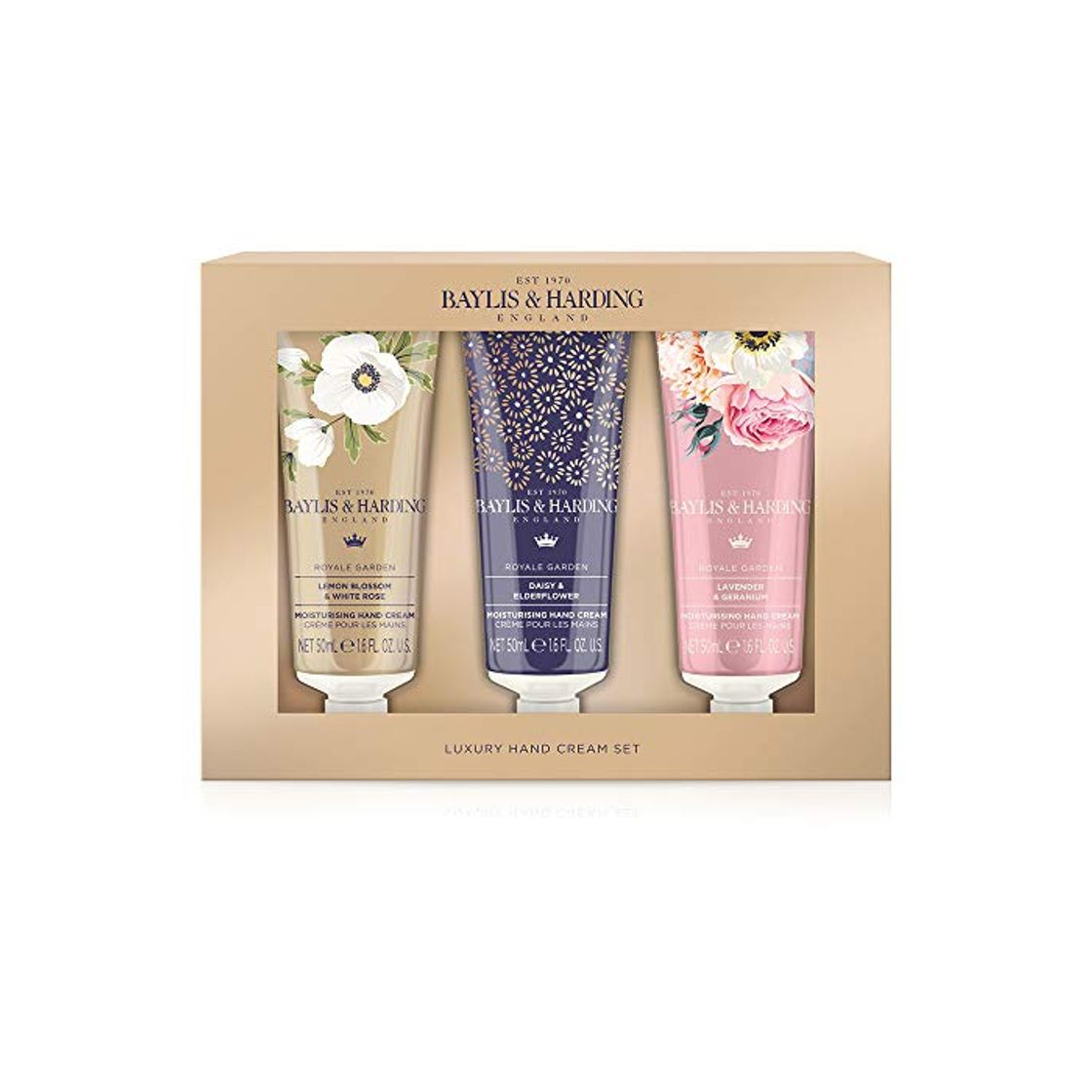 Products Baylis & Harding Royale Garden 3 Hand Cream Set 3 Unidades 0