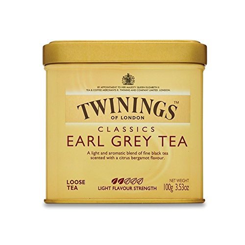 Place Twinings Earl Grey Loose Tea Caddy