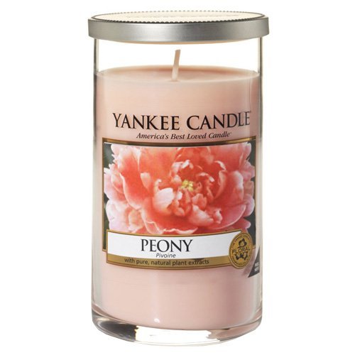 Lugares Yankee Candle "Peony" Pillar Candle