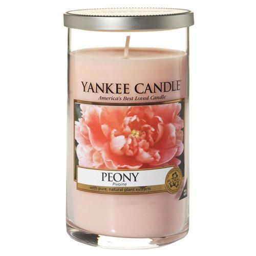 Yankee Candle "Peony" Pillar Candle