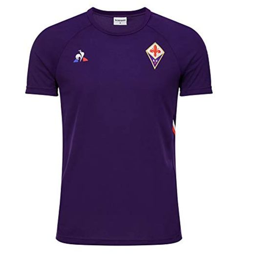 Le Coq Sportif Fiorentina Training tee SS M Cyber Grape Camiseta