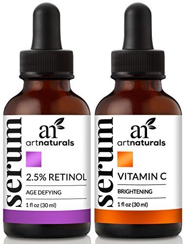 Place ArtNaturals Set De Sérums De Vitamina C Y De Retinol,