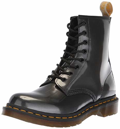 Lugares Dr. Martens 1460 W Vegan Chrome, Botines para Mujer, Gris