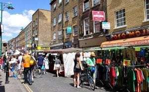 Lugar Brick Lane Market