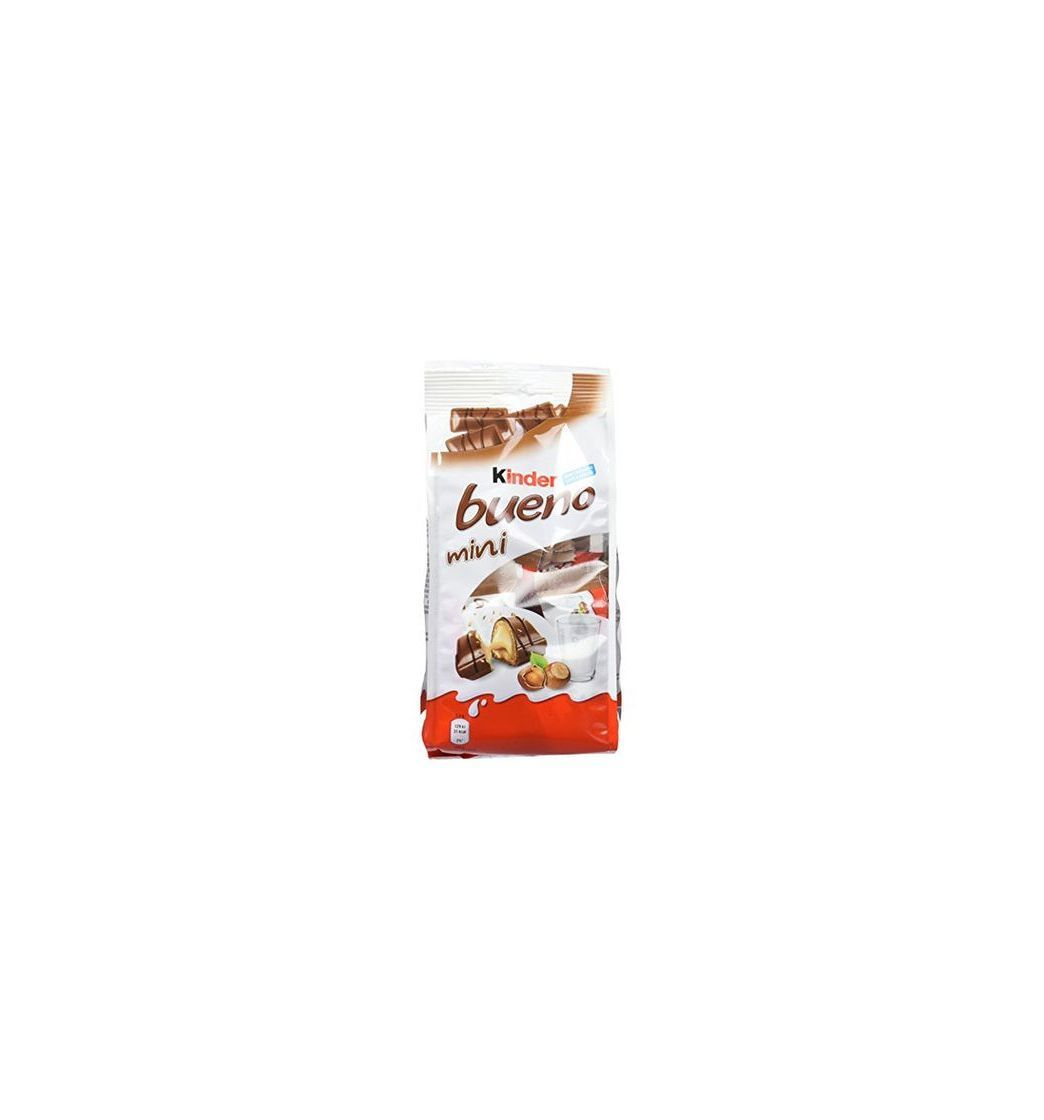 Social Kinder Bueno Mini Barritas con Relleno de Leche y Avellanas