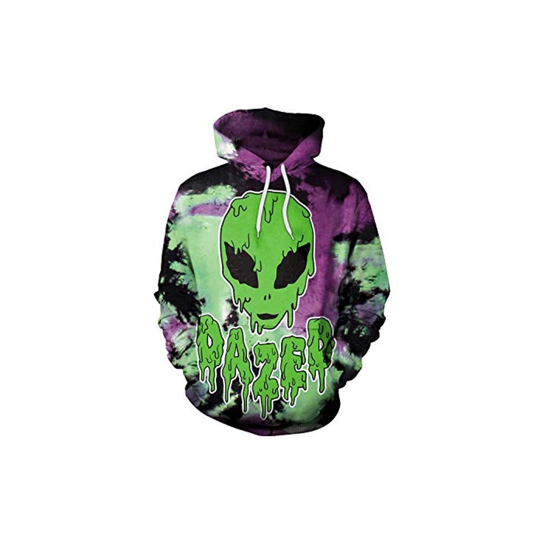 Fashion Lanbinxiang@ Sudadera con capucha, estampado extraterrestre, estampado en 3D, moda de calle,