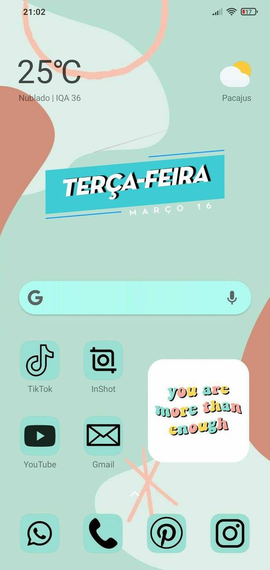 Tela inicial