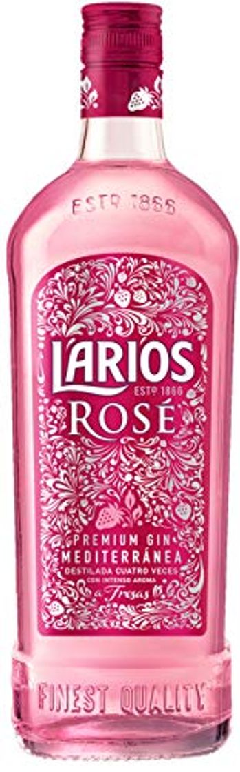 Producto Larios Rosé Ginebra Mediterránea