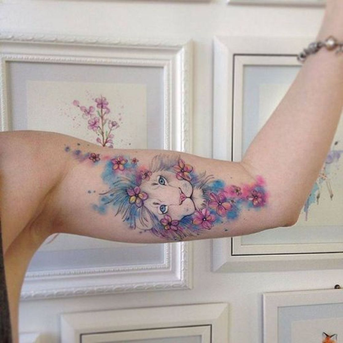 Social Tattoo coloridas
