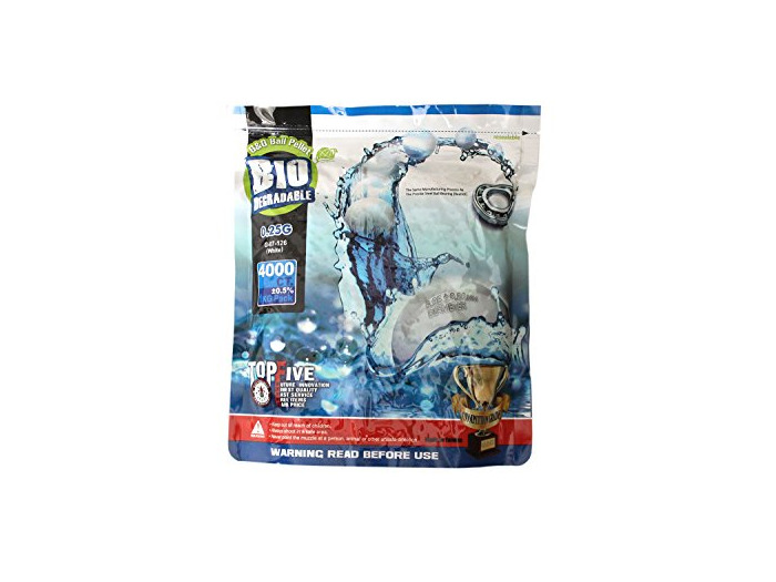 Product 4000 tiros en G & G Bio BB 0.25g bala 1KG [G07126]