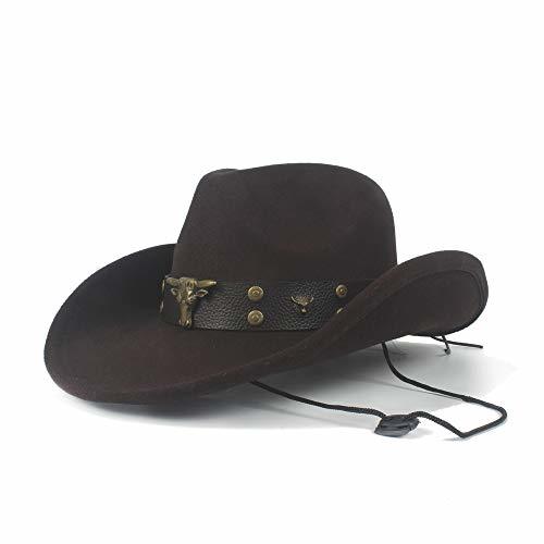 Product Accesorios de ropa para hombres Otoño invierno lana fieltro sombrero de vaquero