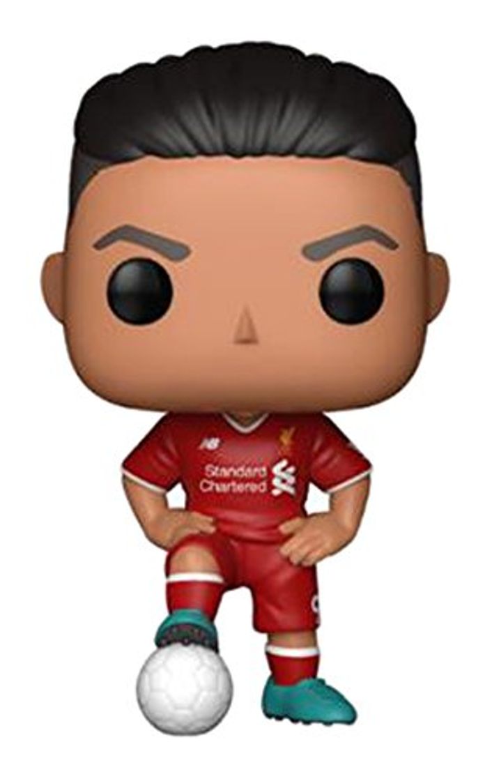Social Funko- Pop. Vinyl: EPL: Liverpool: Roberto Firmino Collectible Figure, Multicolor