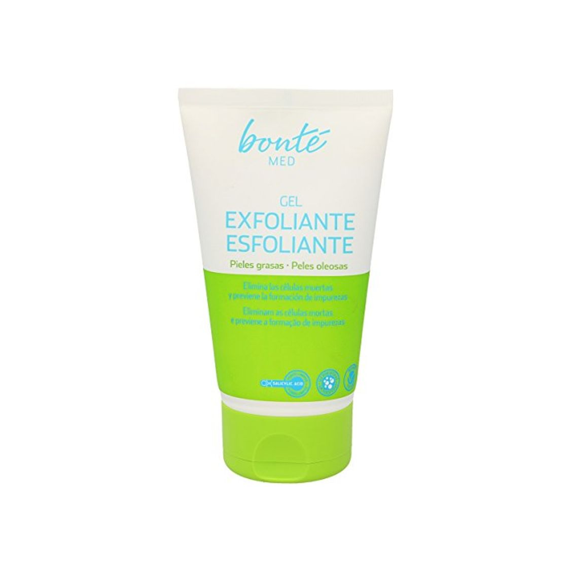 Producto BONTE gel exfoliante pieles grasas tubo 150 ml