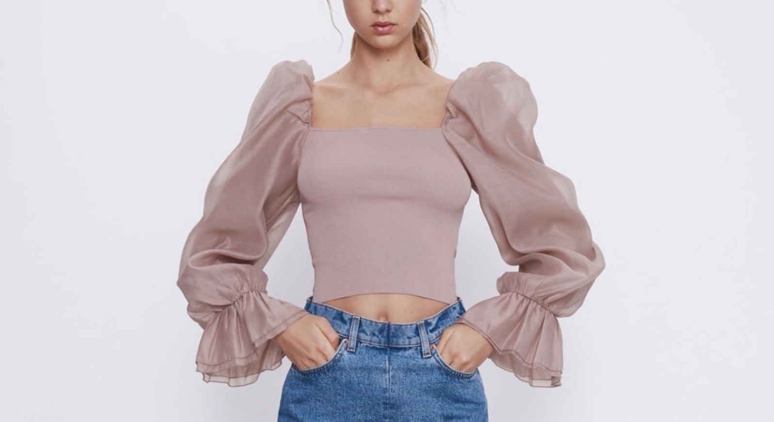 Social Top organza