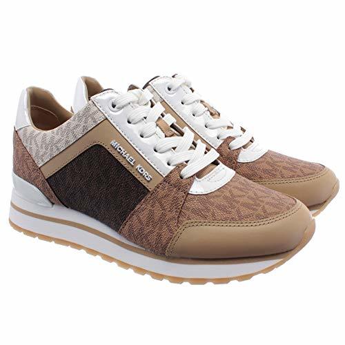 Lugar Sneakers Mujeres MICHAEL KORS 43R0BIFS1B Billie Multi Cuero Beige