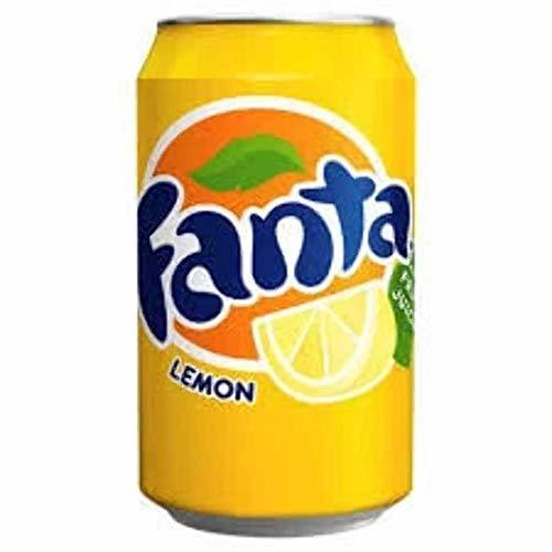 Social FANTA Refrescos Fanta limon Lata 33 cl 82
