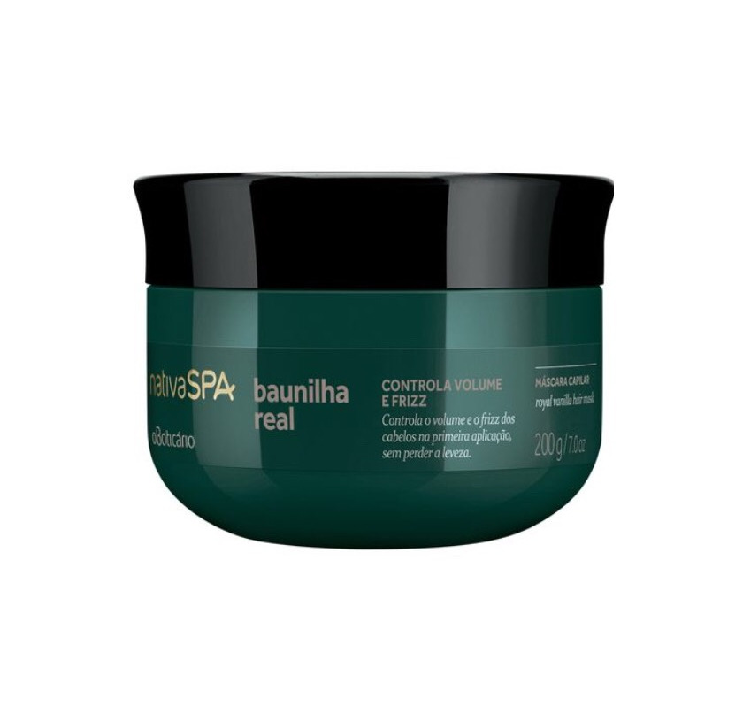Social Nativa SPA Baunilha Real Máscara Capilar 