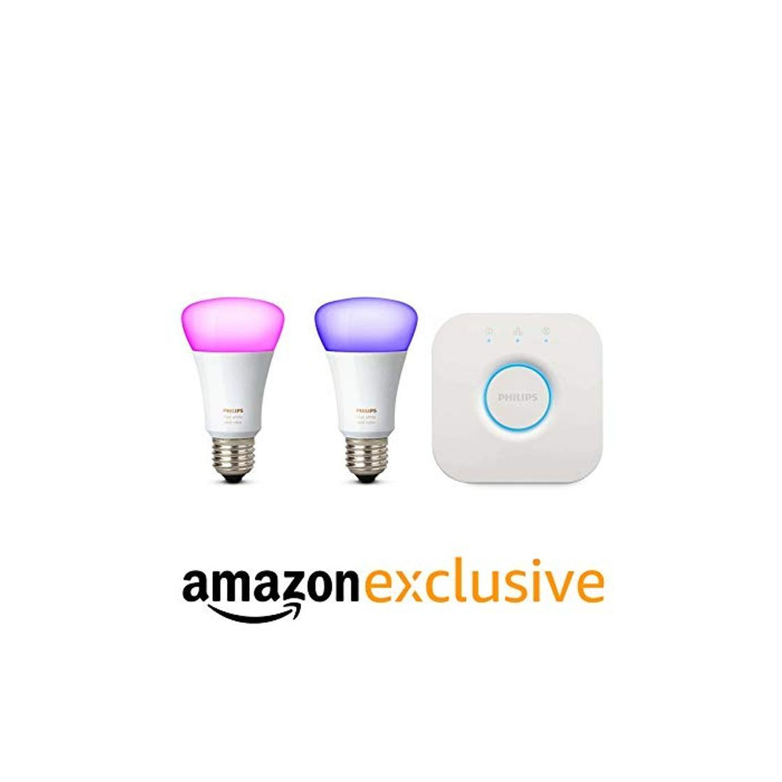 Social Philips Hue White and Color Ambiance Kit de Inicio 2 Bombillas Y
