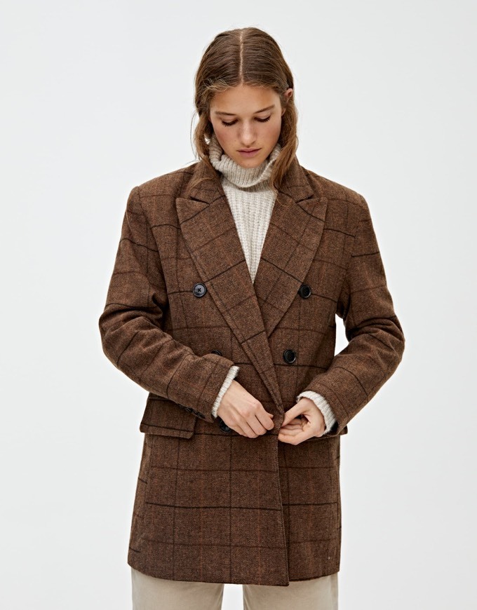 Social Blazer marrón oversize