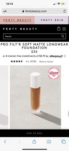 Pro Filt'r Soft Matte Longwear Foundation