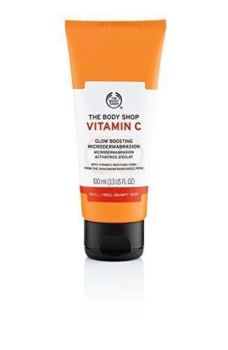 The Body Shop - Crema hidratante iluminadora de Vitamina C con microdermabrasión