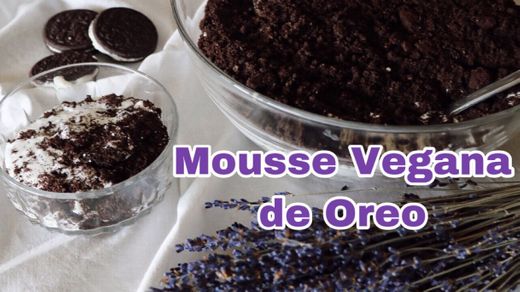 Mousse de Oreo (Vegan)